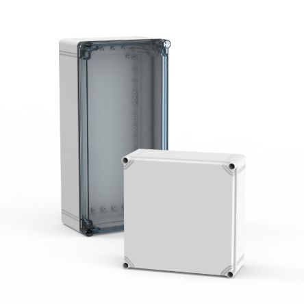 NVent HOFFMAN OABP Series ABS, Polycarbonate Terminal Box, IP66, IP67, 300 Mm X 400 Mm X 132mm