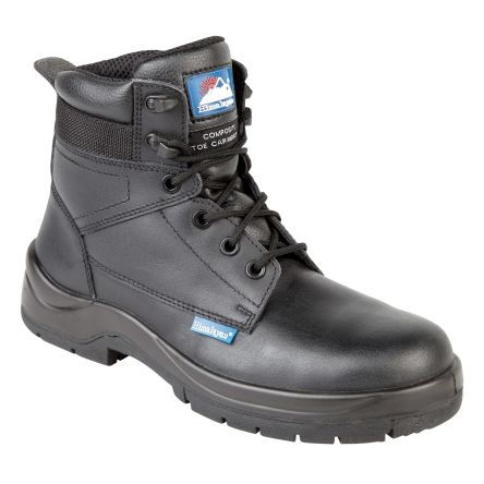 Himalayan 5144 Unisex Sicherheitsstiefel Schwarz, Mit Zehen-Schutzkappe, Größe 35 / UK 3