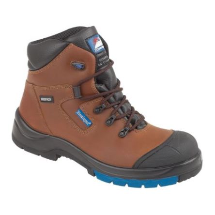 Himalayan 5161 Brown Non Metal Toe Capped Unisex Safety Boots, UK 9, EU 42.5