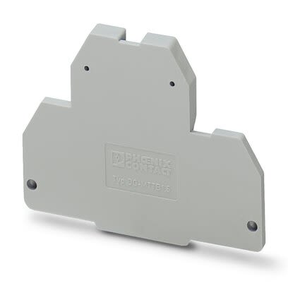 Phoenix Contact DG-MTTB 1.5 Series Spacer Plate For Use With DIN Rail Terminal Blocks