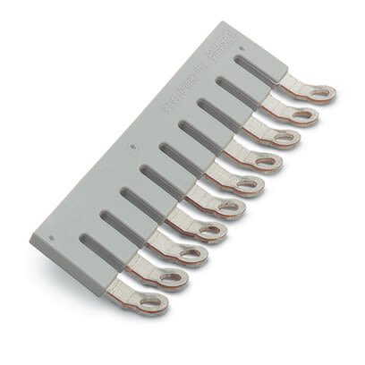 Phoenix Contact EB 10-OTTA 2.5 Series Insertion Bridge For Use With DIN Rail Terminal Blocks