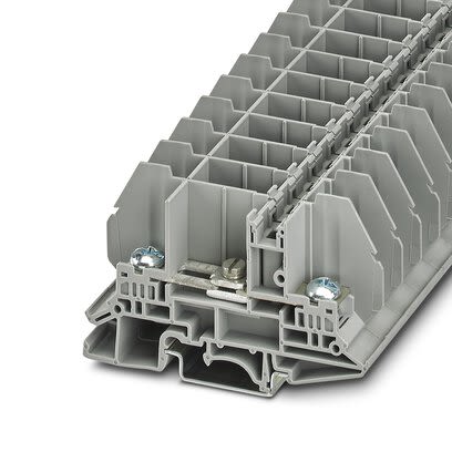 Phoenix Contact RSC 5-T-B Prüftrennklemmenblock Grau, 10mm², 800 V, Schraubanschluss