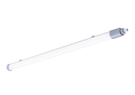 SHOT 30 W LED Batten Light, 240 V LED Luminaire, 1 Lamp, 1.24 M Long, IP66