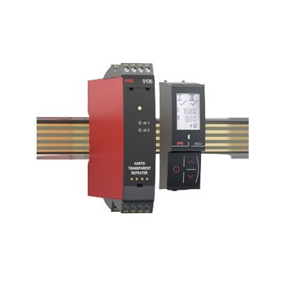 PR Electronics 9100 Signalwandler, Transparenter HART-Repeater 19.2 → 31.2V Dc, Strom, Spannung 3.5 →