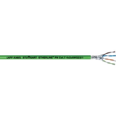 Lapp Ethernetkabel Cat.7, 3.05m, Grün Verlegekabel Kupfergeflecht Verzinnt