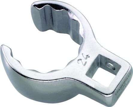 STAHLWILLE 440 Series Crow Foot Crow Ring Spanner, 78 Mm, 26 X 34.1mm Insert, Chrome Plated Finish