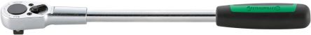 STAHLWILLE 4018754177837 1/2 In Square Ratchet With Long Handle, 388 Mm Overall