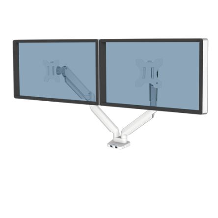 Fellowes Monitorarm Schreibtisch, 75 X 75 Mm, 100 X 100 Mm VESA, 32Zoll Max. Bildschirmgröße