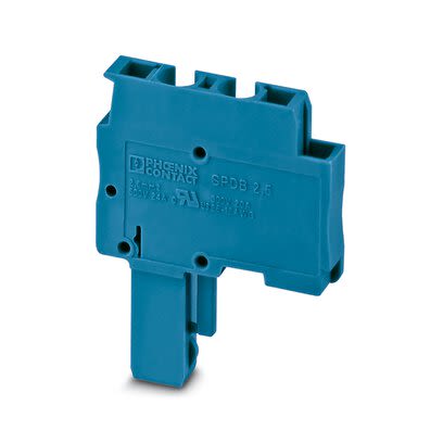 Phoenix Contact SPDB 2.5/ 1-L BU Klemmenstecker Für Din-Schiene 24A