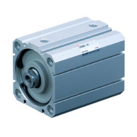 SMC Pneumatic Compact Cylinder - Cylinder Series C55, 50mm Bore, 20mm Stroke, C55 Series, Double Acting
