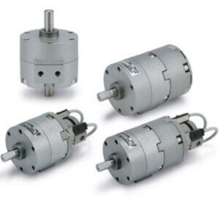 SMC CRB2 Series 10 Bar Double Action Pneumatic Rotary Actuator, 180° Rotary Angle, 40mm Bore