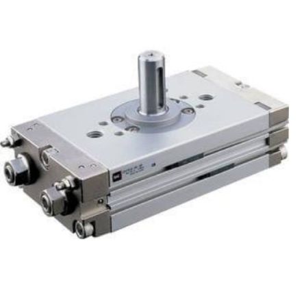 SMC CRQ2 Series 10 Bar Double Action Pneumatic Rotary Actuator, ±5° Rotary Angle, 20mm Bore