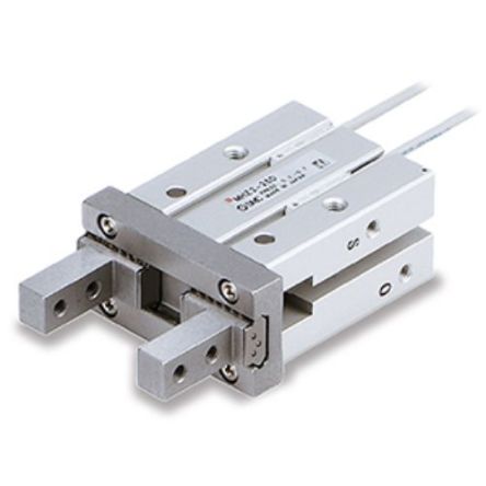 SMC MHZ2 Pneumatikgreifer, Zweifach-Ausführung, 2 Greifarme, Parallel, 7 Bar Max.