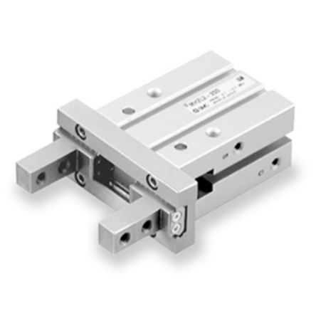 SMC MHZL2 Pneumatikgreifer, Zweifach-Ausführung, 2 Greifarme, Parallel, 7 Bar Max.