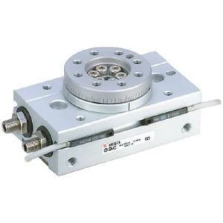 SMC MSQ Series 7 Bar Pneumatic Rotary Actuator, 0 → 190° Rotary Angle, 2mm Bore