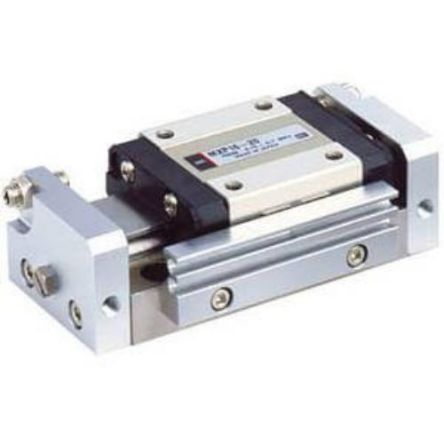 SMC Pneumatic Guided Cylinder - MXP12-25, 12mm Bore, 25mm Stroke, MXP Series, Double Acting