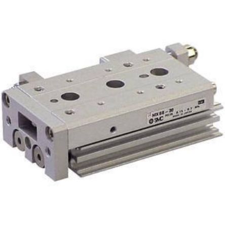 SMC Pneumatic Guided Cylinder - Series MXS, 16mm Bore, 16mm Stroke, MXS Series, Double Acting