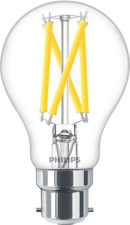 Philips Lighting Philips MASTER B22 LED Bulbs 7.2 W(75W), 2200/2700K, Warm Glow, Bulb Shape