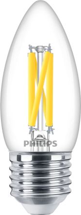 Philips Lighting Philips MASTER, LED-Birne, Kerze,, 2 W, E27 Sockel, 2700K Warmweiß