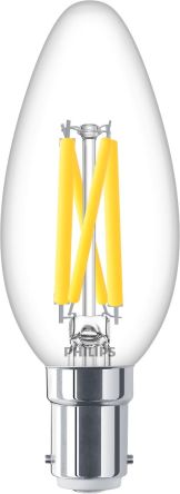 Philips Lighting Philips MASTER, LED-Birne, Kerze Dimmbar, 3,4 W, B15 Sockel, 2200/2700K Warmweiß