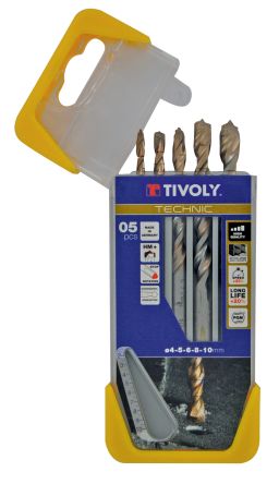 Tivoly Satz 4mm → 10mm, 5-teilig