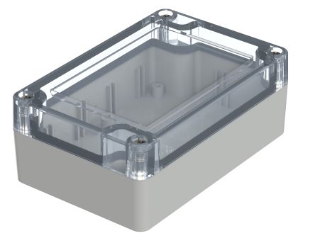 Bopla Euromas X Polycarbonat Gehäuse Hellgrau Außenmaß 105 X 70 X 40mm IP66, IP68