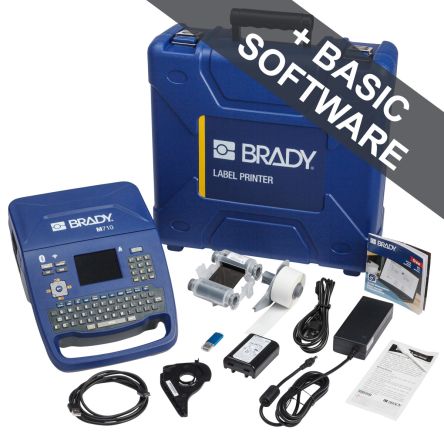 Brady M710 Etikettendrucker Bis 50.8mm Etiketten Tragbar Mit CYRILLIC Tastatur