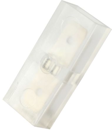 RS PRO Flachsteckhülse, Klar, Isoliert, 6.35 X 6.35mm, Stecker/Stecker