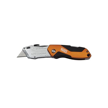 Klein Tools Utility Knives Taschenmesser, Allzweck, Edelstahl Klinge / Gummi Griff, Länge 168,275 Mm, 213.2g