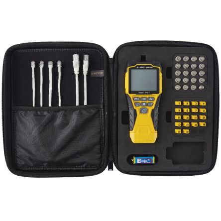 Klein Tools VDV501-852 Netzwerktester Mit Tonsignal, Kabelprüfgerät, Cat3, Cat5e, Cat6, Cat6a, Cat7, RJ11, RJ12, RJ45