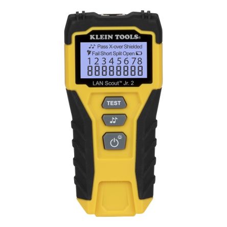 Klein Tools VDV526-200 Netzwerktester Mit Tonsignal, Kabelprüfgerät, Cat5e, Cat6, Cat6a, RJ45