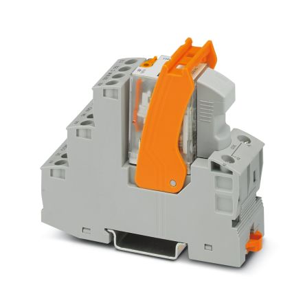 Phoenix Contact Relay Module, DIN Rail Mount, 120V Ac Coil, 4PDT, 5mA Load