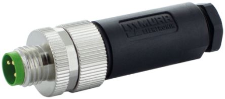 Murrelektronik Limited Straight Male 3 Way M8 To Connector, 45mm