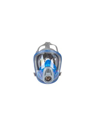 MSA Safety Advantage Atemschutzmaske M, Vollmaske, Grau/Blau, Hypoallergen