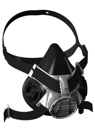 MSA Safety Advantage 420 Atemschutzmaske M, Halbmaske, Schwarz