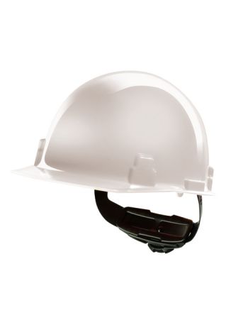 MSA Safety Casco De Seguridad ThermalGard De Color Blanco, Ajustable, Con Barboquejo