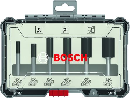 Bosch 6 Piece Router Bit Set