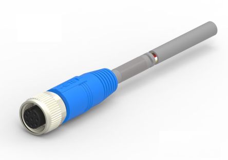 TE Connectivity Konfektioniertes Kabel Buchse Gerade / M12, Länge 1.5m