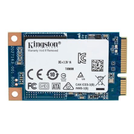 Kingston Design-In-Industrie, MSATA Intern SSD SATA III Industrieausführung, 3D TLC, 128 GB, SSD