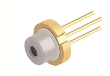 Ams OSRAM THT CW-Laser Laserdiode Blau, 450nm / 100mW, 3-Pin TO-56