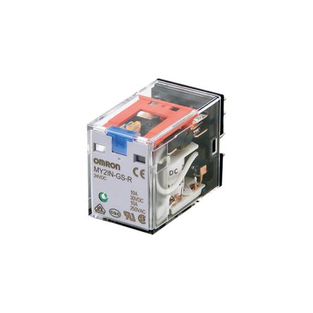 Omron Relais De Puissance MY, 4 RT, Bobine 24V C.c. Enfichable 900mW