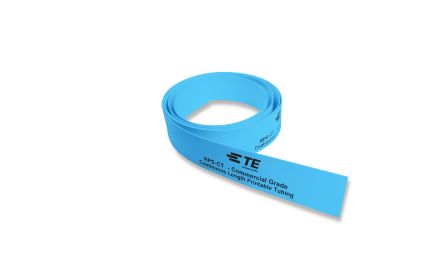 TE Connectivity Cross Linked Polyolefin Blue Cable Sleeve, 50m Length, RPS-CT Series