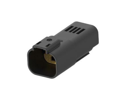 TE Connectivity Superseal Pro Automotive, Kfz-Steckverbinder, Steckerbuchse, Stecker, 3-polig, Schwarz / 2-reihig, 7.5A