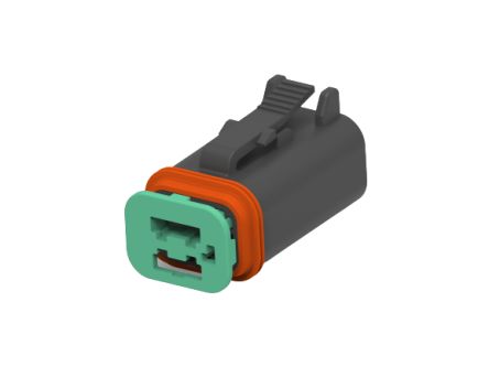 TE Connectivity Superseal Pro Automotive, Kfz-Steckverbinder, Gehäuse Für Buchsenklemme, Stecker, 4-polig, Schwarz /