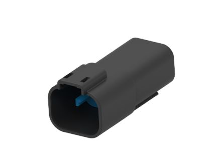 TE Connectivity Superseal Pro Automotive, Kfz-Steckverbinder, Gehäuse Für Buchsenklemme, Stecker, 4-polig, Schwarz /