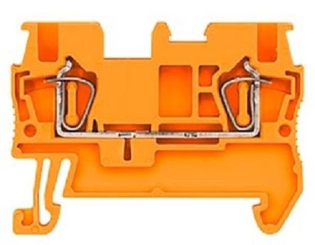 Siemens 8WH DIN-Schienen Reihenklemme Orange, 1.5mm², 500 V, Feder