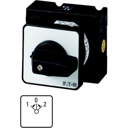 Eaton Moeller Series T3 Nockenschalter, 3-polig / 32A, 690V (Volts), 3-phasig, 3-Stufen, 45°-Wurfwinkel