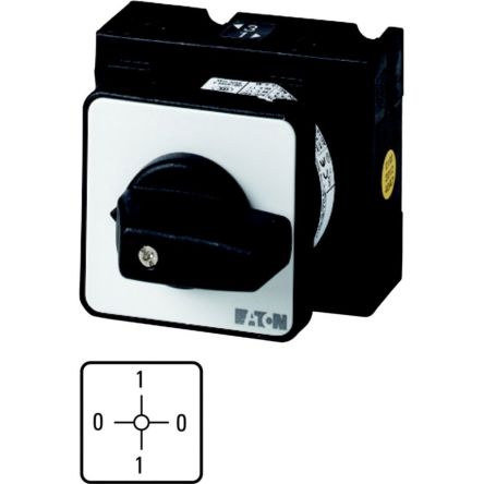 Eaton Moeller Nockenschalter, 2P / 20A, 690V (Volts), 4-Stufen, 90°-Wurfwinkel