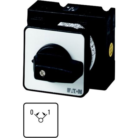 Eaton Moeller Nockenschalter, 1-polig / 20A, 690V (Volts), 2-Stufen, 45°-Wurfwinkel