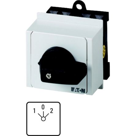 Eaton Moeller Nockenschalter, 2P / 20A, 690V (Volts), 5-Stufen, 45°-Wurfwinkel